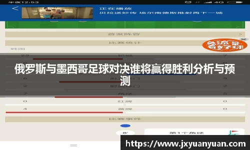 俄罗斯与墨西哥足球对决谁将赢得胜利分析与预测